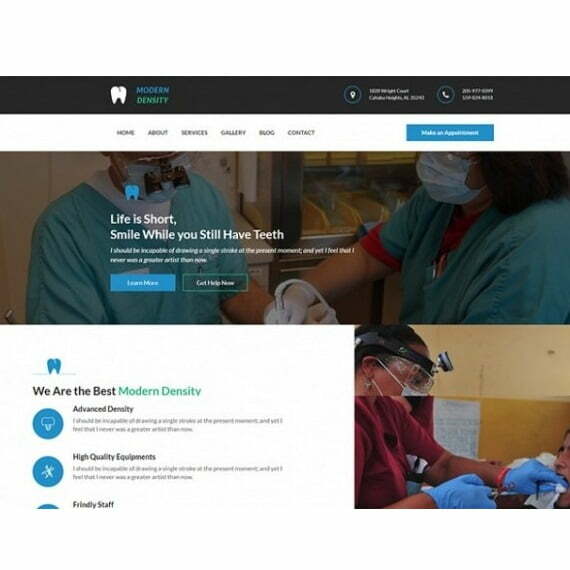 Modern Dentistry – HTML Template Modern Dentistry – HTML Template